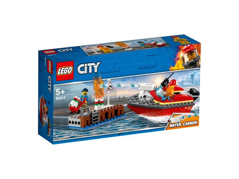 LEGO City Požár v přístavu 60213