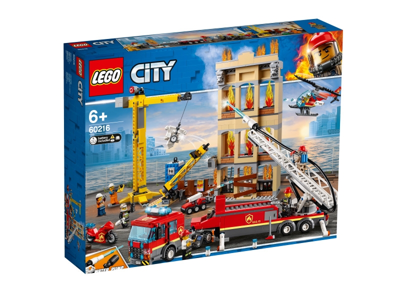 LEGO City Hasiči v centru města 60216