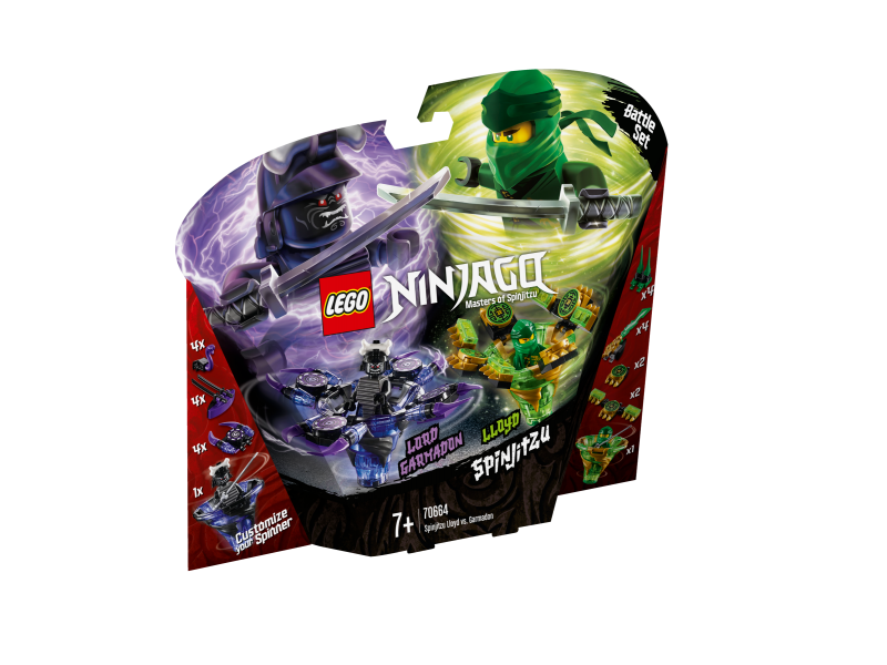 LEGO Ninjago Spinjitzu Lloyd vs. Garmadon 70664