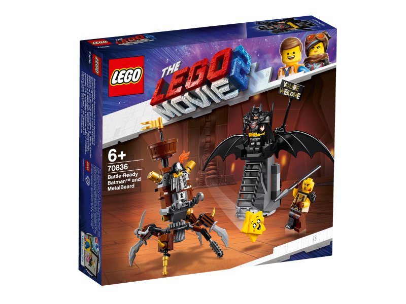 LEGO Movie Batman™ a Kovovous připraveni k boji 70836