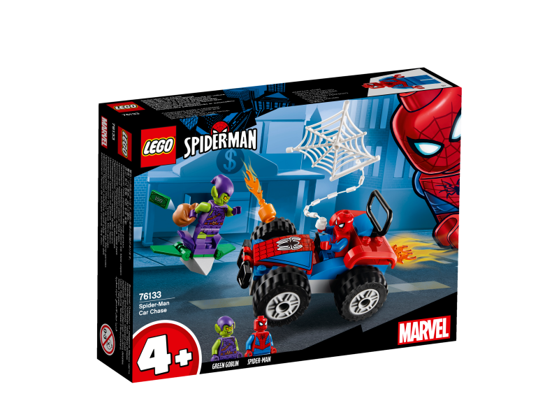 LEGO Super Heroes Spider-Man a automobilová honička 76133