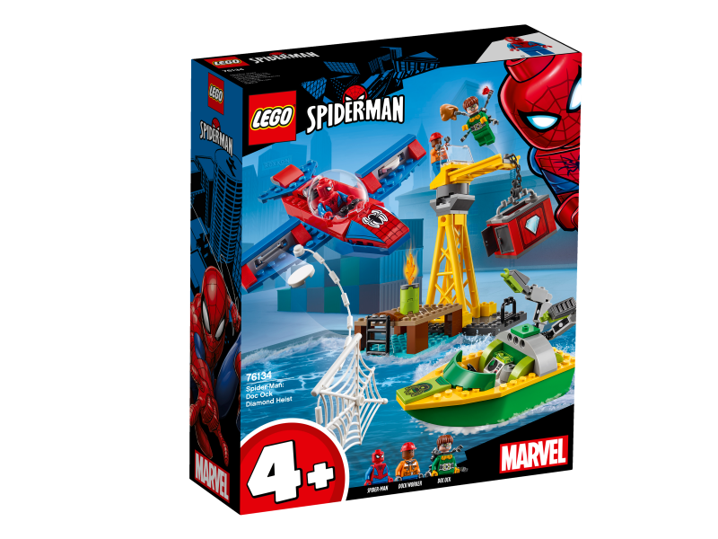 LEGO Super Heroes Spider-Man: Doc Ock a loupež diamantů 76134