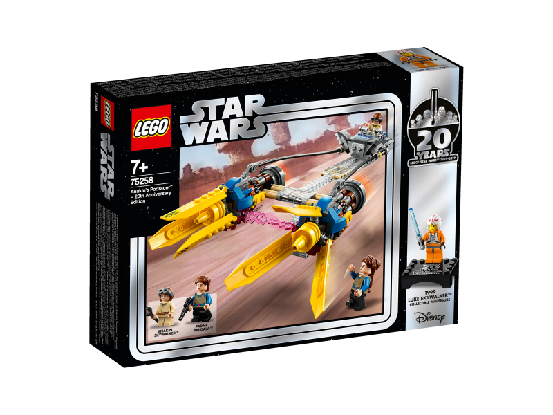 LEGO Star Wars Anakinův kluzák – edice k 20. výročí 75258