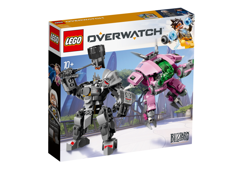 LEGO Overwatch D.Va a Reinhardt 75973