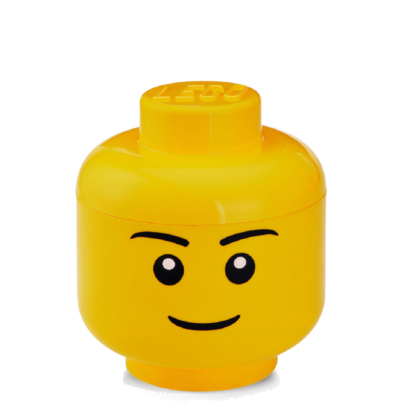 LEGO® úložná hlava (velikost S) - chlapec