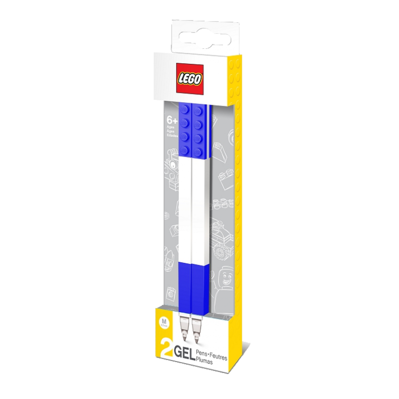 LEGO® Gelové pero, modré - 2 ks