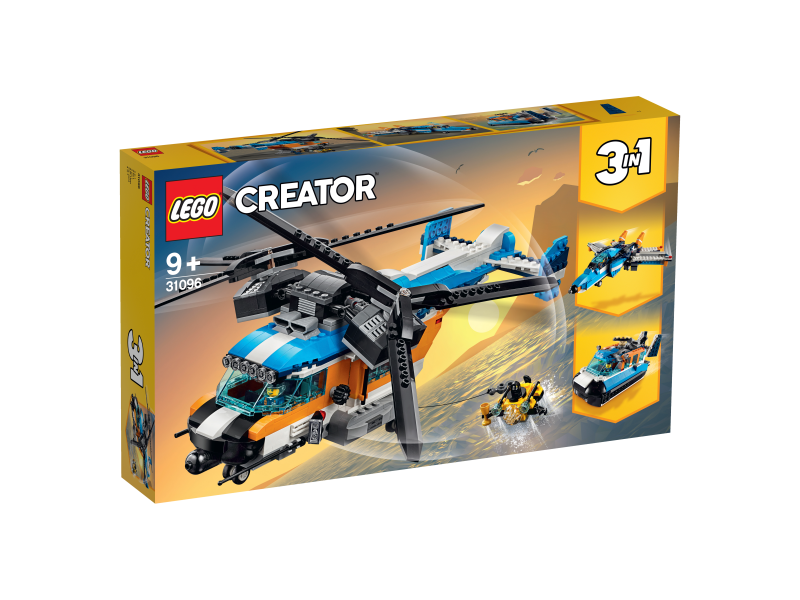 LEGO Creator Helikoptéra se dvěma rotory 31096