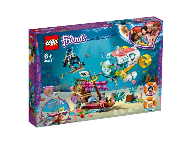 LEGO Friends Mise na záchranu delfínů 41378