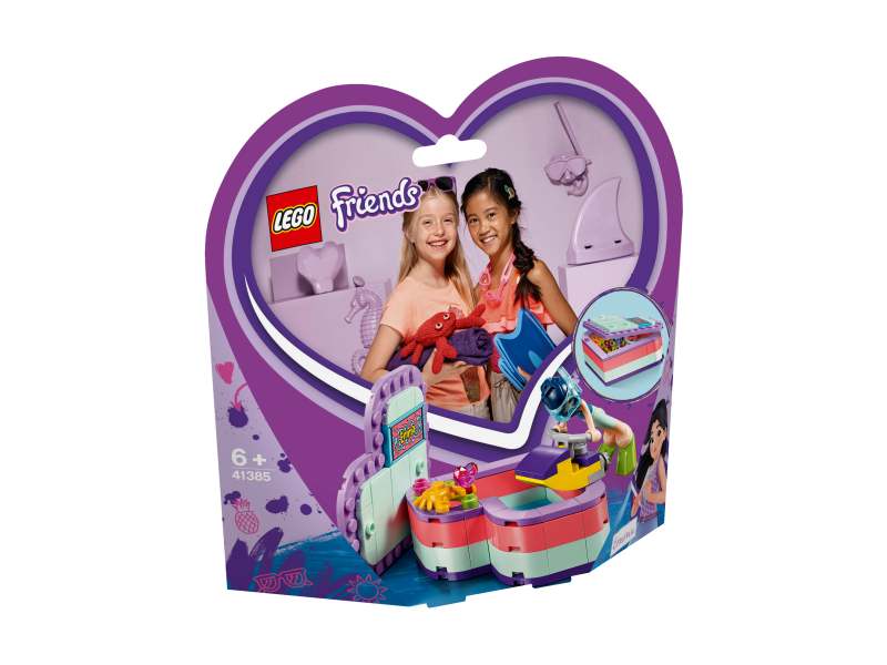 LEGO Friends Emma a letní srdcová krabička 41385