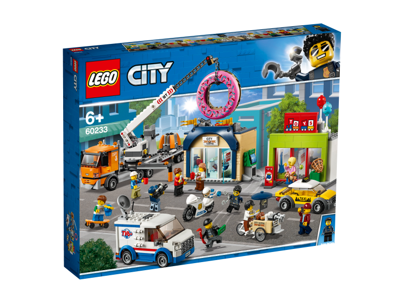 LEGO City Otevření obchodu s koblihami 60233