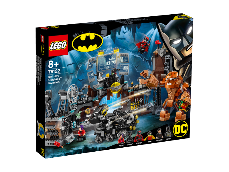 LEGO Batman Clayface™ útočí na Batmanovu jeskyni 76122