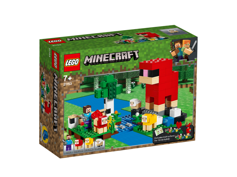 LEGO Minecraft Ovčí farma 21153