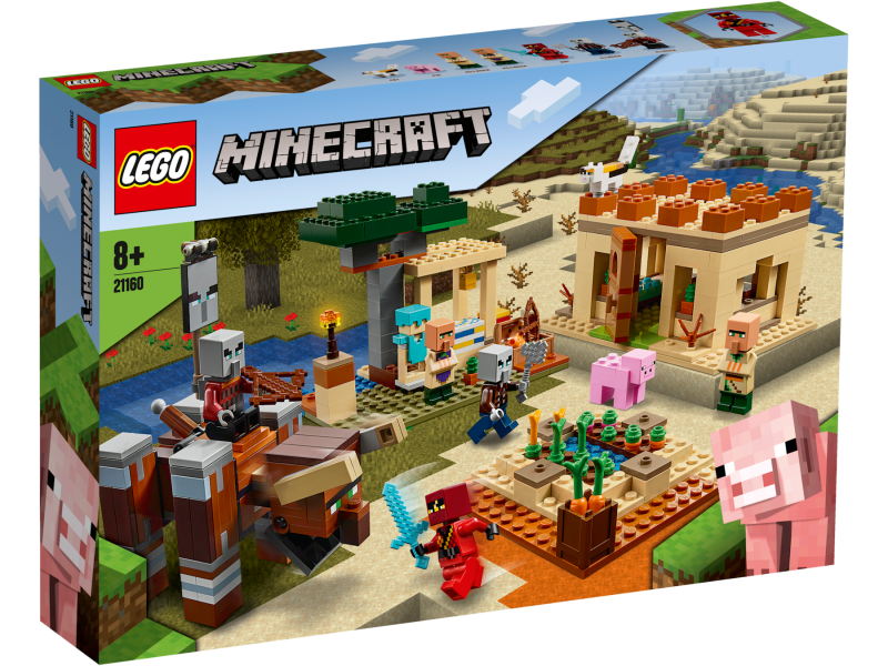 LEGO® Minecraft® 21160 Útok Illagerů