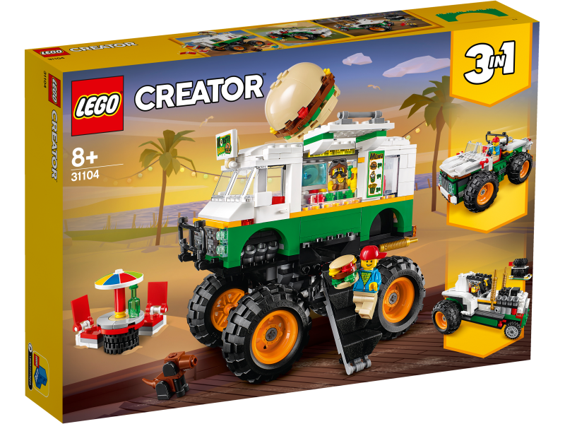 LEGO® Creator 31104 Hamburgerový monster truck