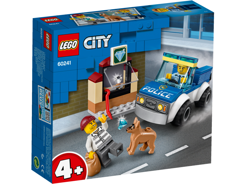 LEGO® City 60241 Jednotka s policejním psem