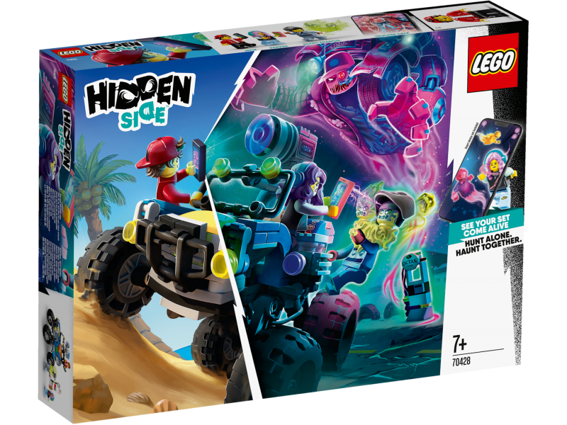 LEGO Hidden Side Jack a plážová bugina 70428