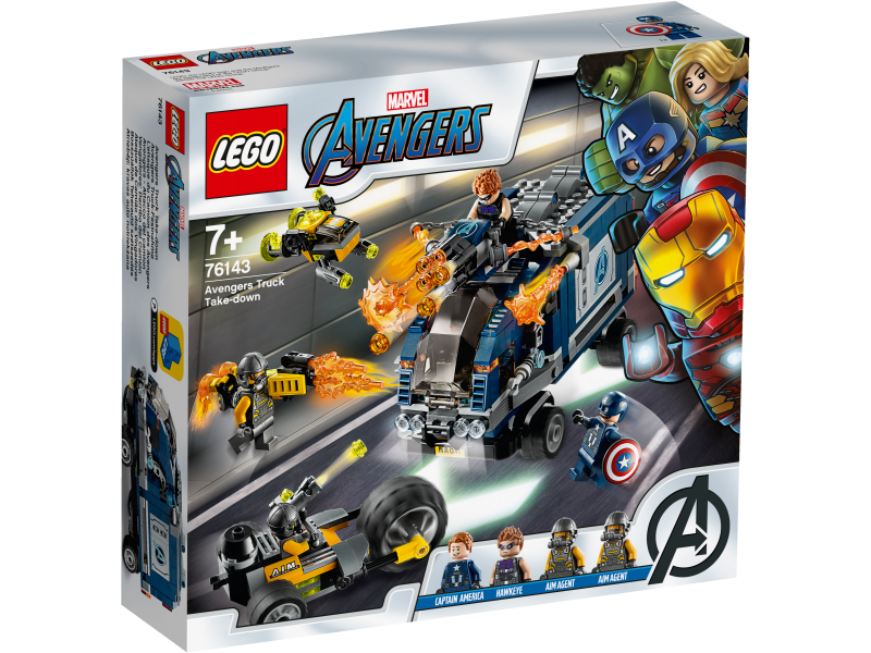 LEGO Avengers Boj o náklaďák 76143