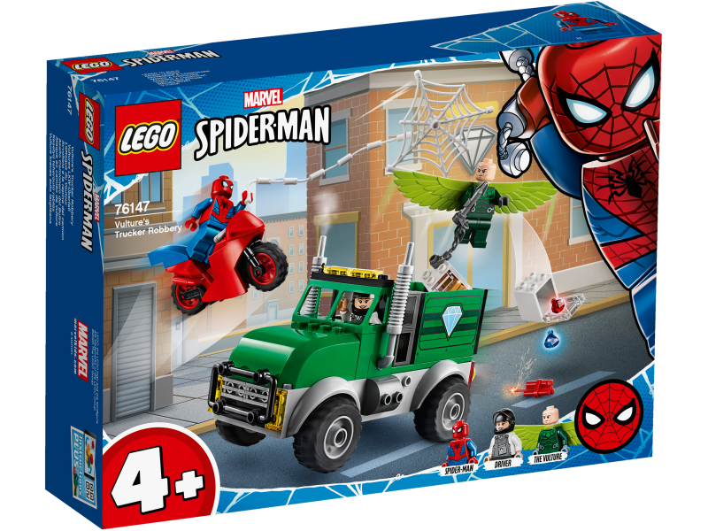 LEGO Spider-Man Vulture a přepadení kamionu 76147