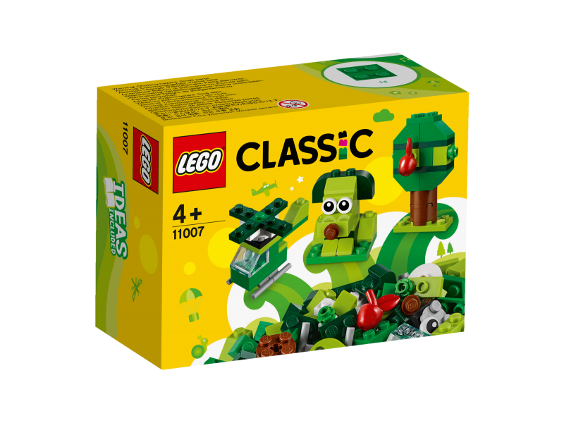 LEGO® Classic 11007 Zelené kreativní kostičky