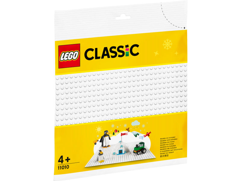 LEGO® Classic 11010 Bílá podložka na stavění