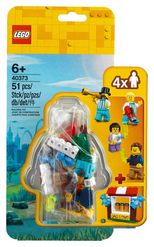 LEGO® Iconic 40373 Sada doplňků s minifigurkami - pouť