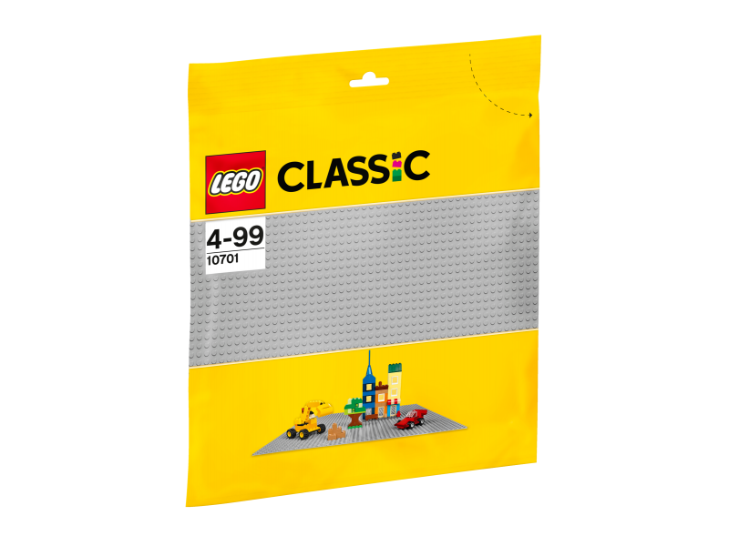 LEGO® Classic 10701 Šedá podložka na stavění