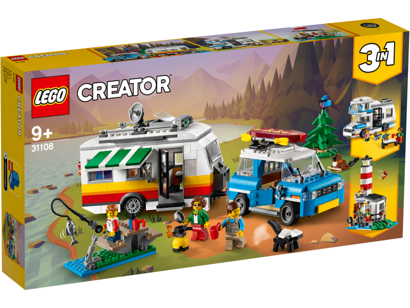 LEGO® Creator 31108 Rodinná dovolená v karavanu