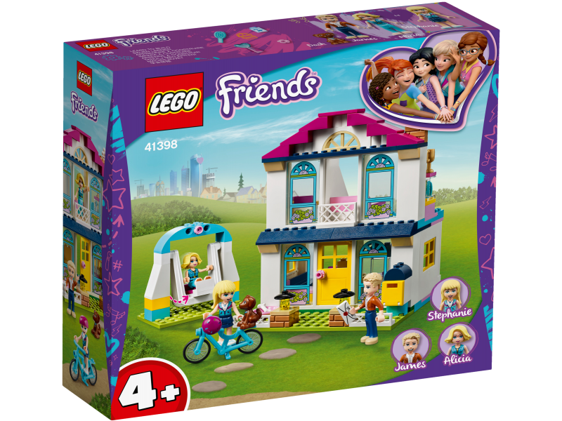 LEGO® Friends 41398 Stephanie a její dům 4+