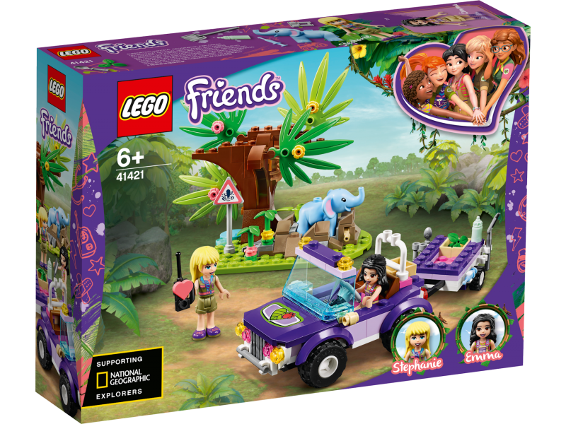 LEGO® Friends 41421 Záchrana slůněte v džungli