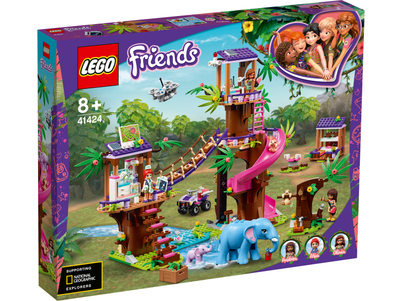 LEGO Friends Základna záchranářů v džungli 41424