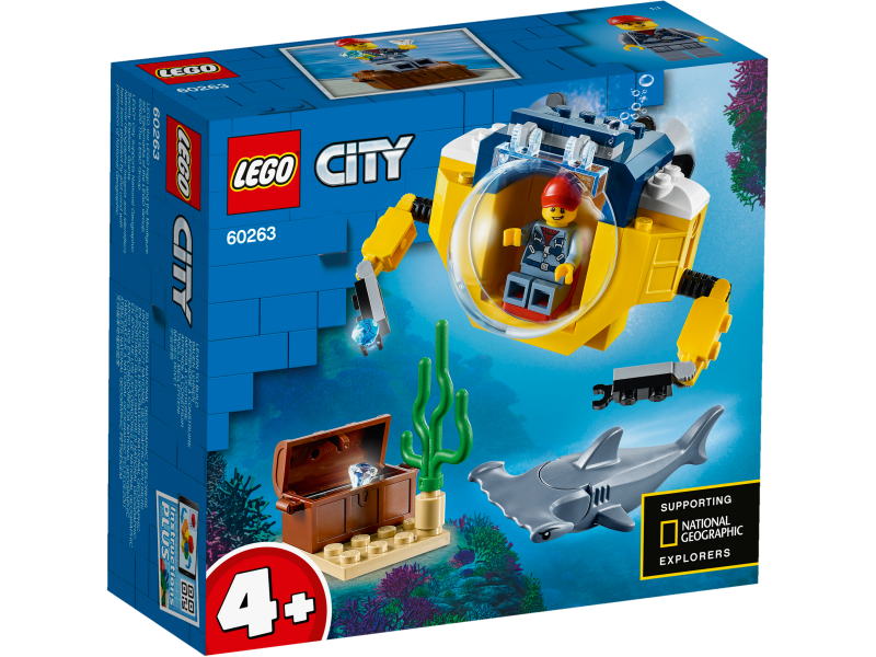 LEGO® City 60263 Oceánská mini ponorka