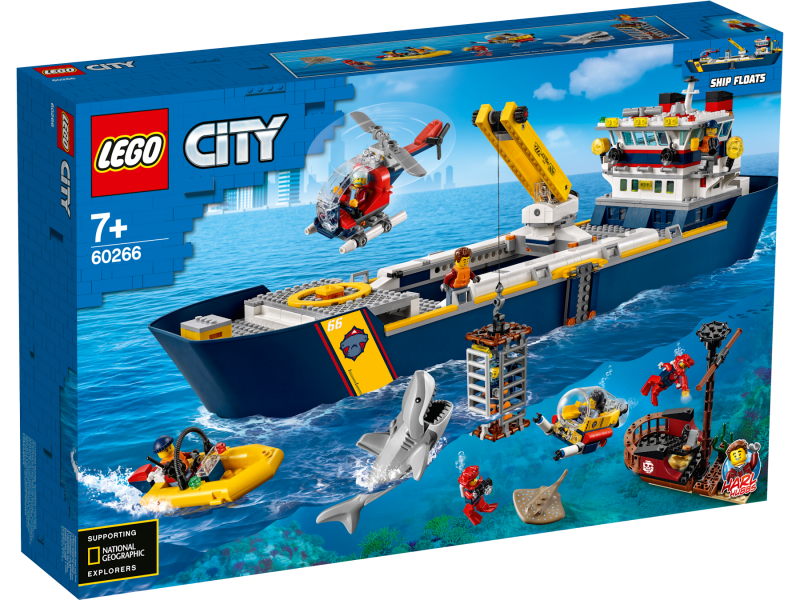 LEGO City Oceánská průzkumná loď 60266