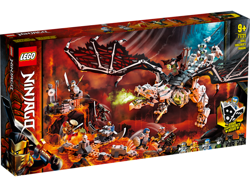 LEGO Ninjago Drak Čaroděje lebek 71721