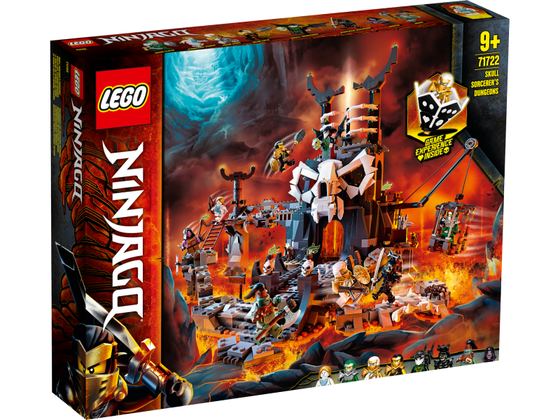 LEGO® NINJAGO® 71722 Kobky Čaroděje lebek