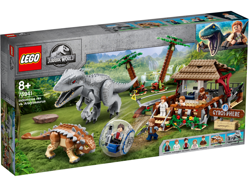 LEGO Jurassic World Indominus rex vs. ankylosaurus​ 75941