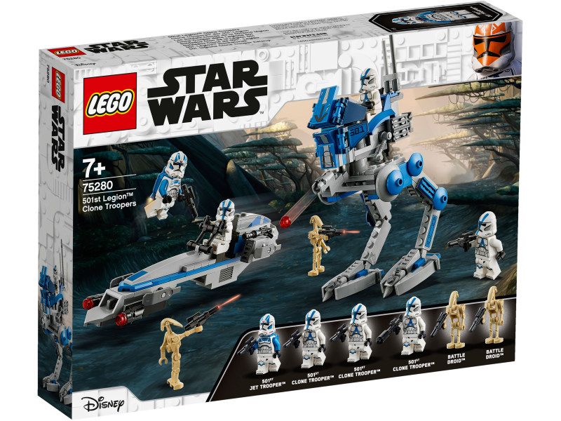 LEGO® Star Wars™ 75280 Klonoví vojáci z 501. legie