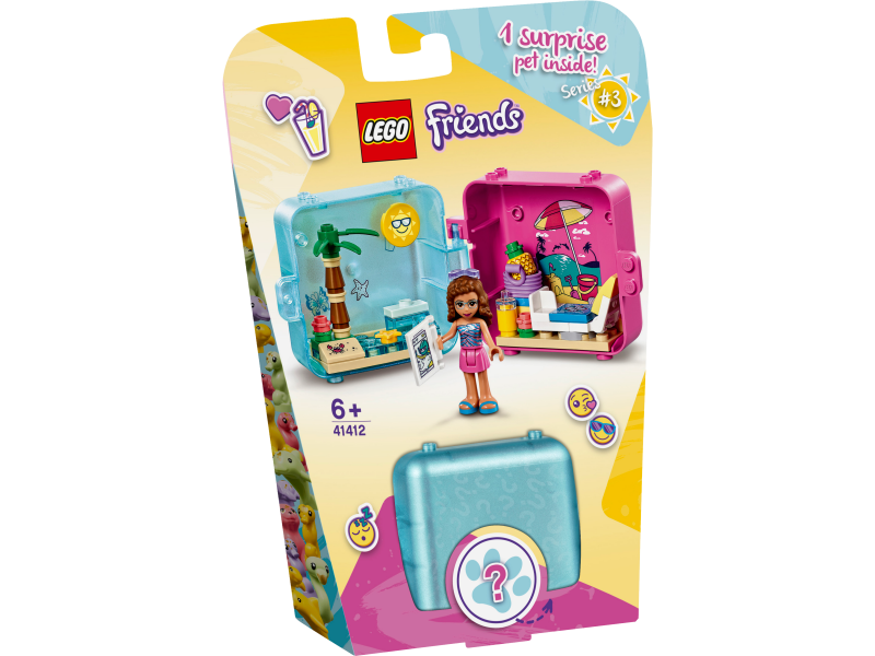 LEGO Friends Herní boxík: Olivia a její léto 41412