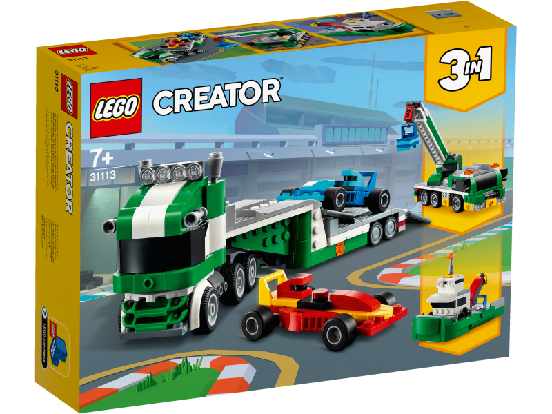 LEGO® Creator 31113 Kamion pro přepravu závodních aut