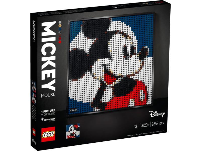 LEGO® Art 31202 Disney's Mickey Mouse