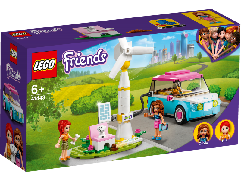 LEGO® Friends 41443 Olivia a její elektromobil