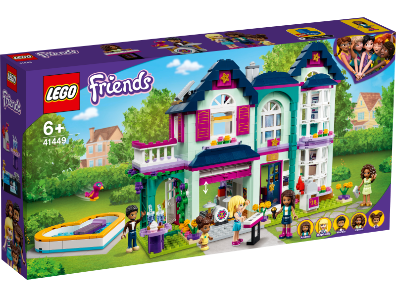 LEGO® Friends 41449 Andrea a její rodinný dům