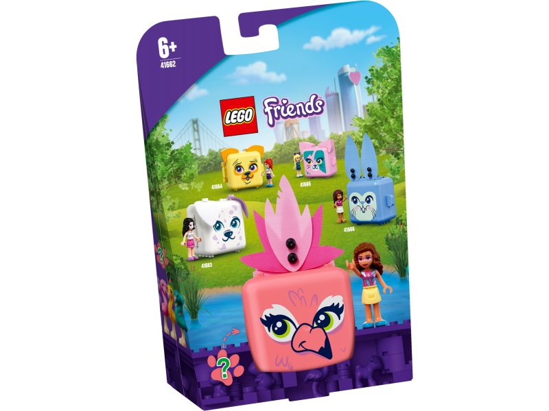 LEGO Friends Olivia a její plameňákový boxík 41662