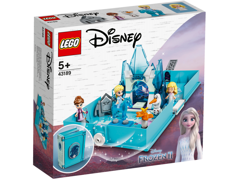 LEGO® I Disney 43189 Elsa a Nokk a jejich pohádková kniha dobrodružství