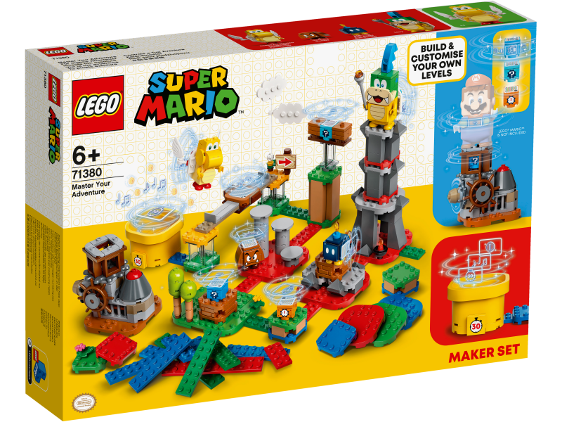 LEGO® Super Mario™ 71380 Set pro tvůrce – mistrovská dobrodružství