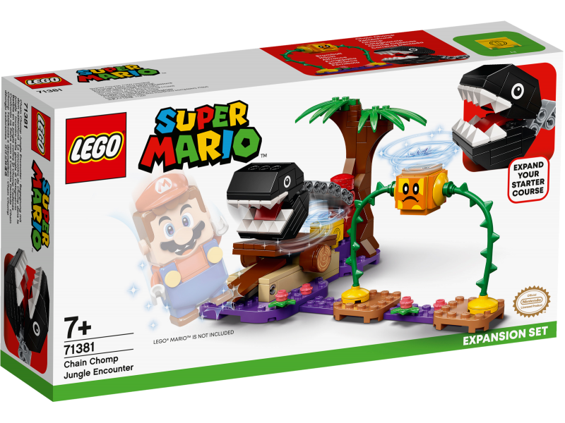 LEGO® Super Mario™ 71381 Chain Chomp a setkání v džungli – rozšiřující set