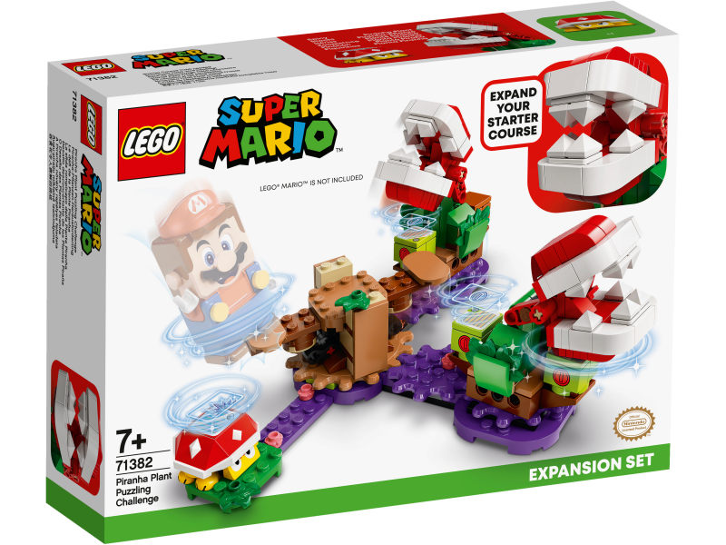 LEGO® Super Mario™ 71382 Hlavolam s piraňovou rostlinou – rozšiřující set