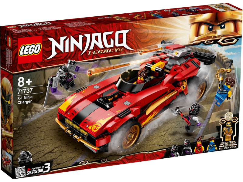 LEGO® NINJAGO® 71737 Kaiův červený bourák