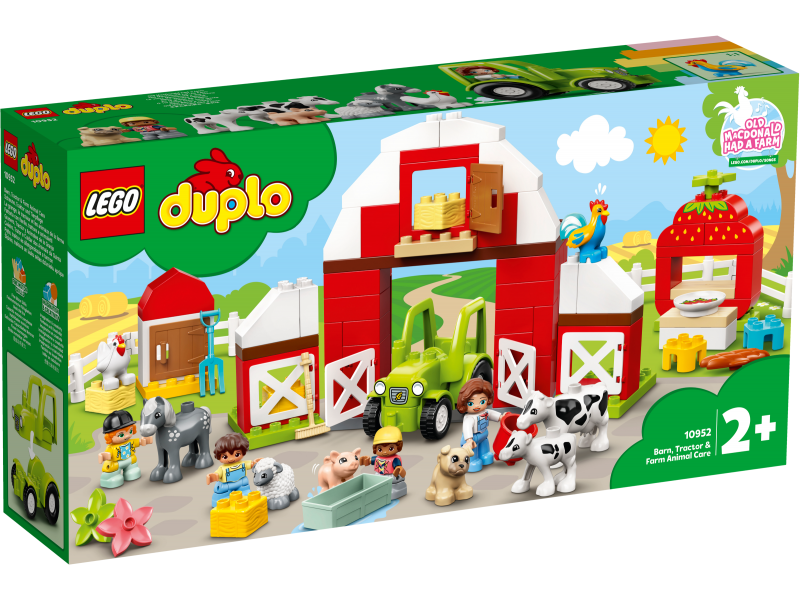 LEGO® DUPLO® 10952 Stodola, traktor a zvířátka z farmy