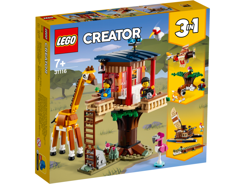 LEGO® Creator 31116 Safari domek na stromě