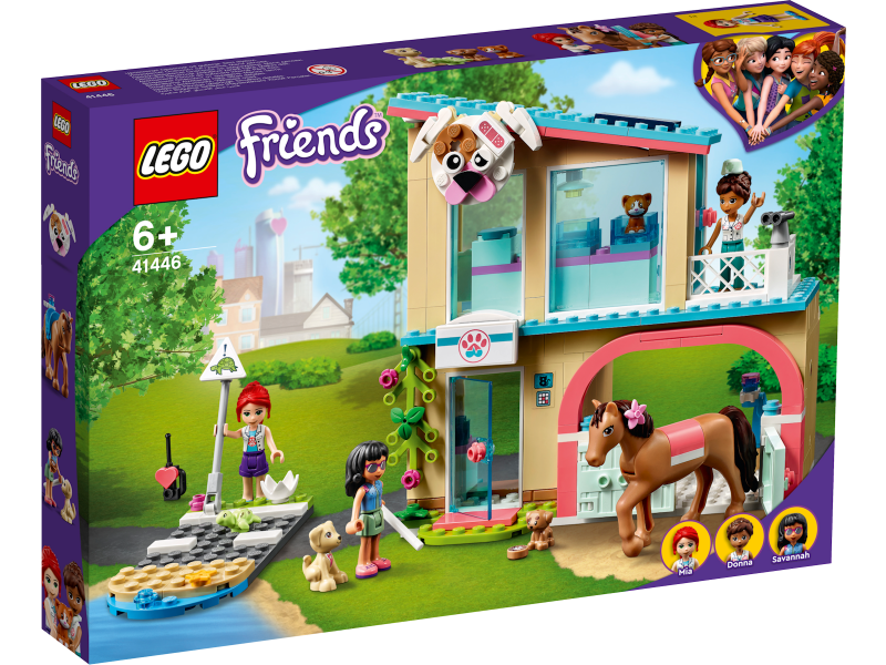 LEGO® Friends 41446 Veterinární klinika v městečku Heartlake